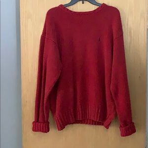Red Sweater Ralph Lauren